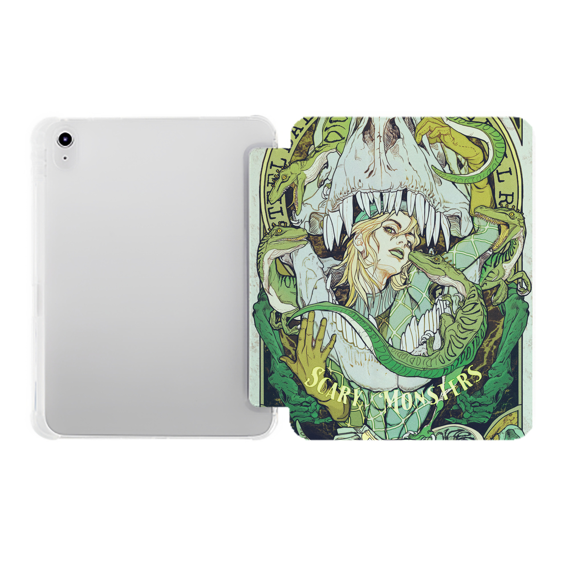 （画像用） ジョジョの奇妙な冒険 JoJo's Bizarre Adventure IPad ケース ペン収納付き 三つ折りスタンド PUレザー×シリコン 対応機種9.5/10.5/10.9インチ